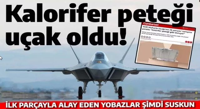 Kalorifer peteği uçak oldu! Cumhuriyet ve İYİ Parti'li Ali Kıdık'ın soluğu kesildi