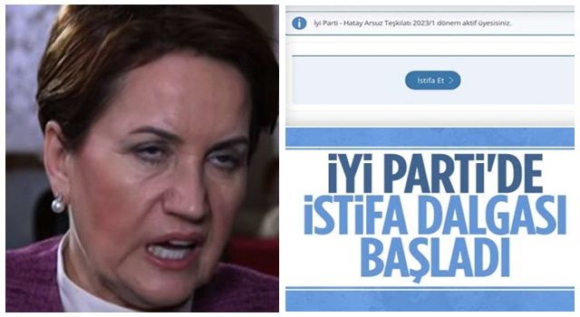 Meral Akşener 6'lı masadan ayrıldı! İyi Parti'de istifa dalgası başladı