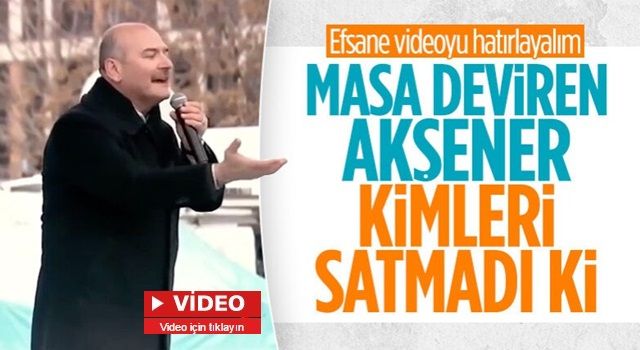 Meral Akşener masayı dağıttı! Süleyman Soylu'nun sözleri gündem oldu...