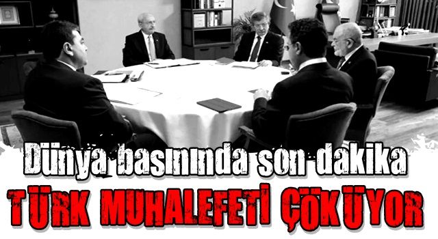 Meral Akşener'in 6'lı masayı devirmesi dünya basınında da gündem oldu