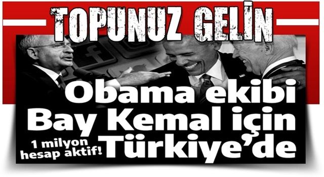 Obama'nın ekibi Bay Kemal için geldi: Otel odasından büyük operasyon