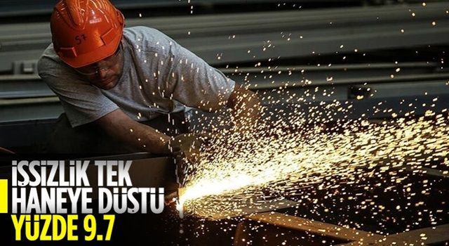 Ocak ayında işsizlik oranı yüzde 9,7 oldu