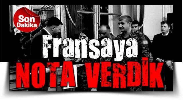 Senato'da YPG'li teröristlere madalya verilmişti: Türkiye'den Fransa'ya nota!