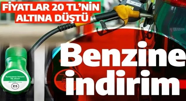 Son dakika: Benzine devasa indirim! Fiyatlar 20 TL'nin altına düştü! Akaryakıta yeni indirimler de yolda