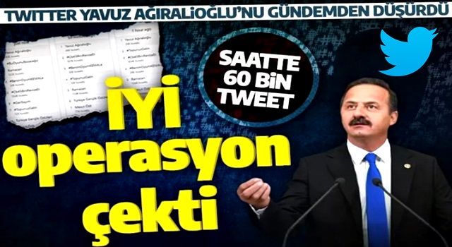 Twitter'dan Yavuz Ağıralioğlu'na operasyon! Gündemden kaldırdı