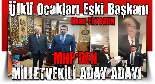 Ülkü Ocakları Eski Başkanı Okan ERTORUN MHP Genel Merkezinde Milletvekili Aday Adaylık Müracaatında Bulundu.