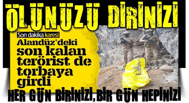 Bakan Soylu duyurdu: Hakkari'de turuncu kategorideki terörist etkisiz hale getirildi