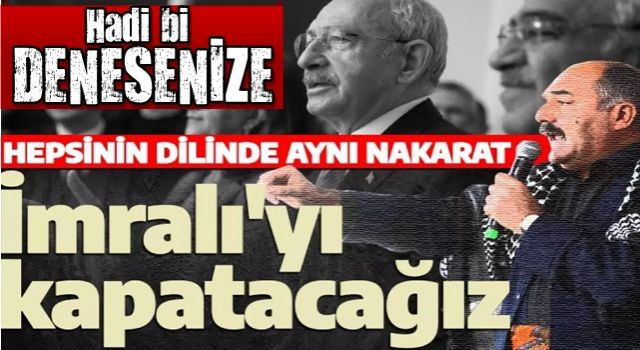 HDP'nin vaatlerindeki sınır aşıldıkça aşılıyor! Kılıçdaroğlu kazanmalı: İmralı’yı kapatacağız!