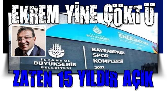 İBB Ekrem'den açılış oyunu! Tabela asıp yeni süsü verdiler!