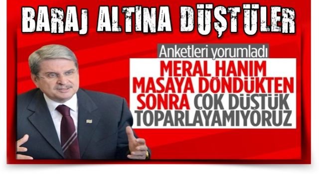 İYİ Partili Aytun Çıray'dan itiraf: Oylar çok düştü toparlayamıyoruz