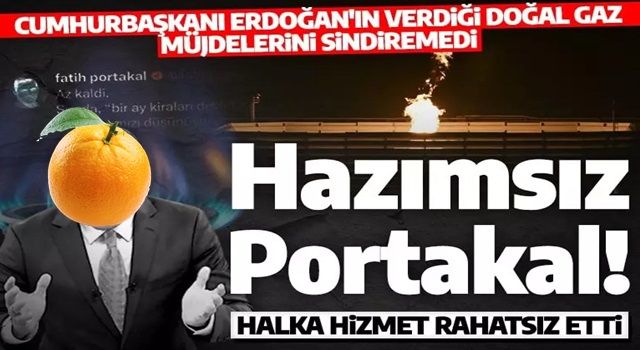 Müjdeleri sindiremedi: Fatih Portakal'ın ücretsiz doğal gaz rahatsızlığı!