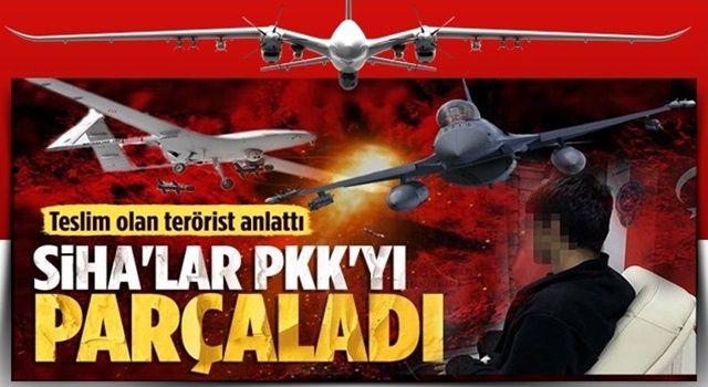 PKK’dan kaçan terörist, örgütteki SİHA korkusunu anlattı