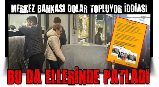 Seçimler öncesi CHP medyasından döviz yalanı! Dezenformasyon için sıraya girdiler! Resmi açıklamayla çürütüldü