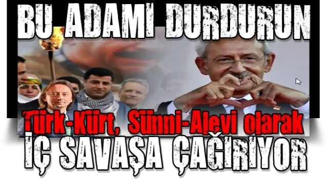 Yazar İbrahim Karagül; ''BU ADAMI DURDURUN''