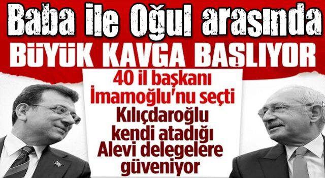 CHP'de kurultay hesapları: Yaklaşık 40'a yakın il başkanının desteği Ekrem İmamoğlu'ndan yana