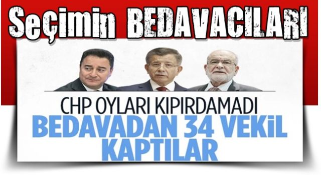 CHP'nin listelerinden seçime giren ittifak ortaklarında son durum: Kaç milletvekili çıkardılar?