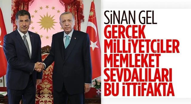 Cumhurbaşkanı Erdoğan, İstanbul'da Sinan Oğan'ı kabul etti