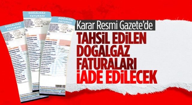 EPDK'nın ücretsiz doğalgaz kararı Resmi Gazete'de