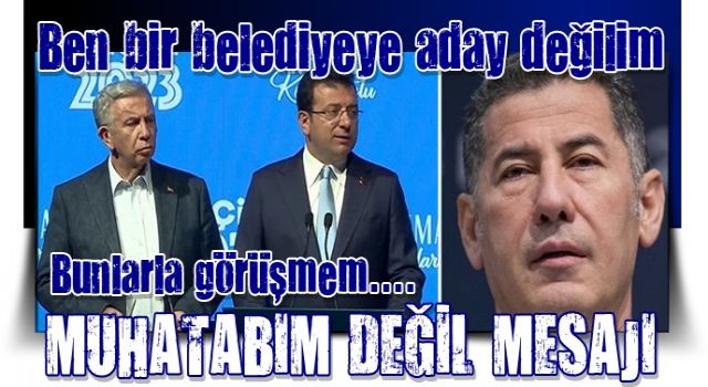 İmamoğlu ve Yavaş ile görüşeceği söylenen Sinan Oğan iddiaları yalanladı: Ben bir belediyeye aday değilim