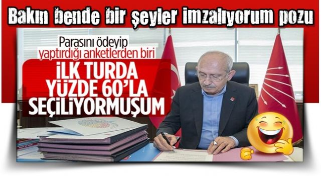 Kemal Kılıçdaroğlu: ''Bu iş ilk turda biter'' DİYOR :))