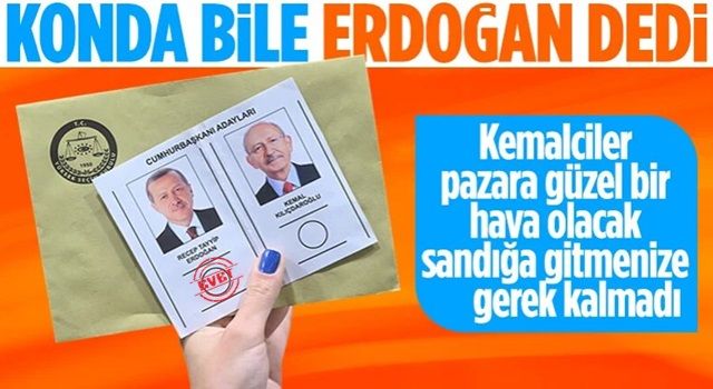 Konda'nın ikinci tur anketi: Cumhurbaşkanı Erdoğan önde