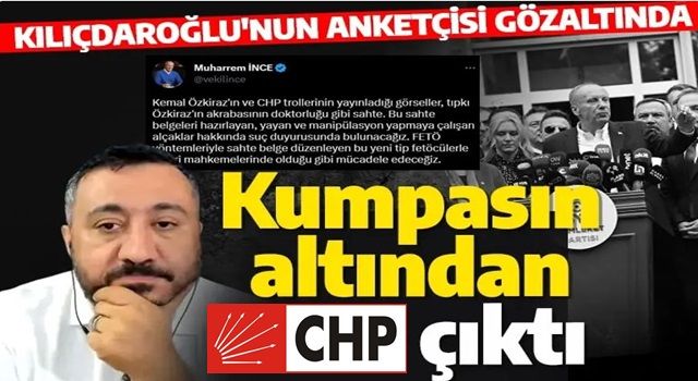 Muharrem İnce'ye kurulan dekont ve kaset kumpasından CHP çıktı