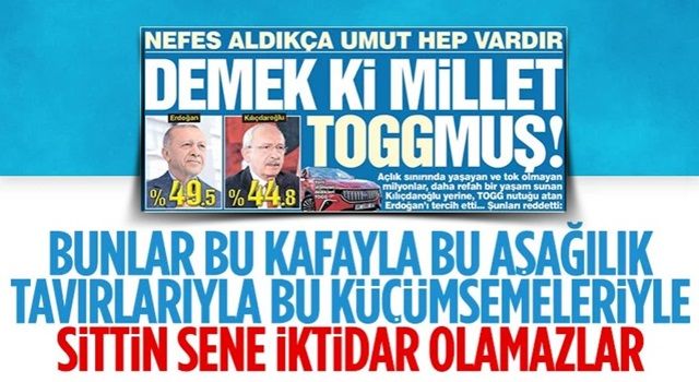 Sözcü gazetesinin vatandaşla alay edercesine attığı manşet tepki çekti