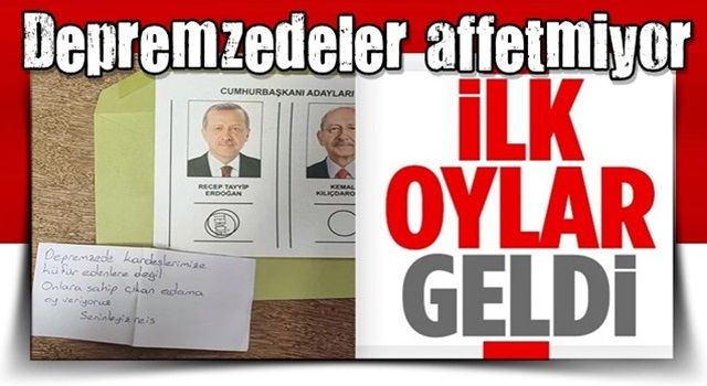 Yurt dışında oy kullanımı başladı, ilk kareler geldi: Depremzedelere sahip çıkanlayız