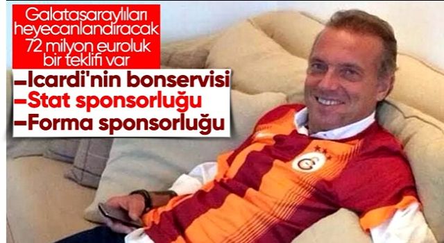 Cem Uzan, Galatasaray'a 72 milyon euro'luk sponsorluk teklifinde bulundu