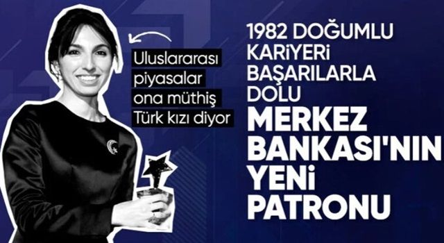 Hafize Gaye Erkan, Merkez Bankası'nın yeni başkanı oldu