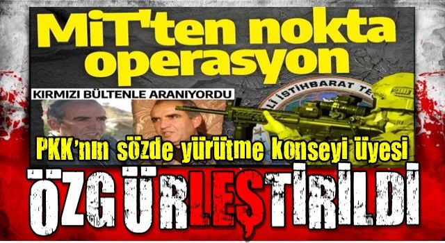 MİT'ten Suriye'de nokta operasyon! PKK'nın sözde yürütme konseyi yok edildi