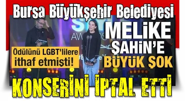 Ödülünü LGBT'lilere ithaf etmişti! Melike Şahin'e büyük şok