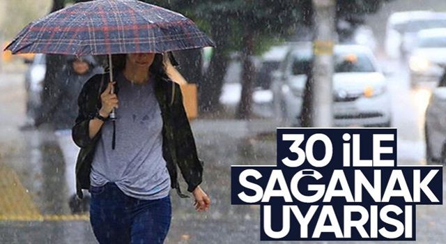 AFAD ve Meteoroloji'den sağanak uyarısı: Sarı ve turuncu kod verildi