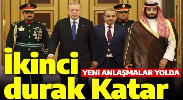 Cumhurbaşkanı Erdoğan'ın Körfez turu sürüyor: İkinci durak Katar