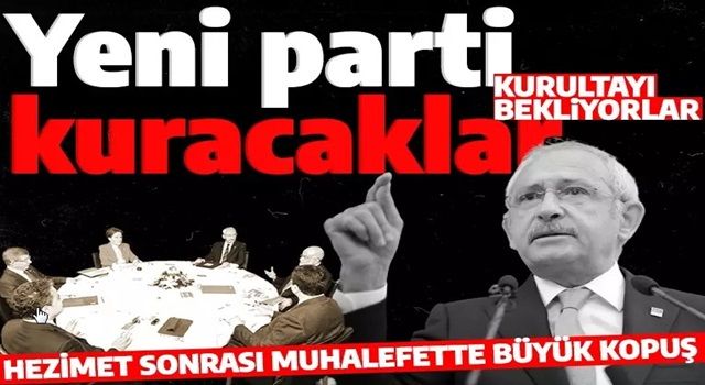 İYİ Parti ve CHP'den ayrılan isimler hakkında şok iddia! Yeni parti kuracaklar