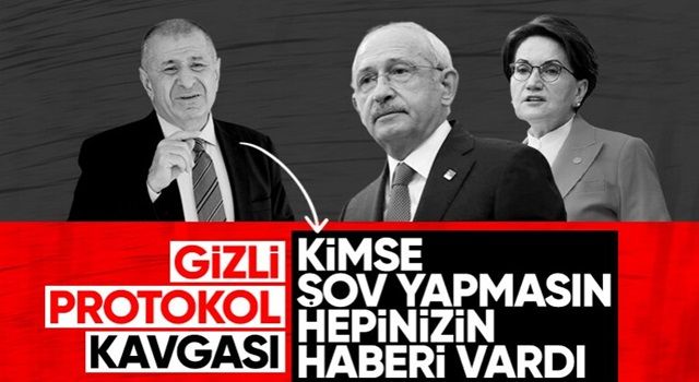 Ümit Özdağ'dan gizli anlaşmaya tepki gösteren muhalefet liderlerine: Hepinizin haberi vardı!