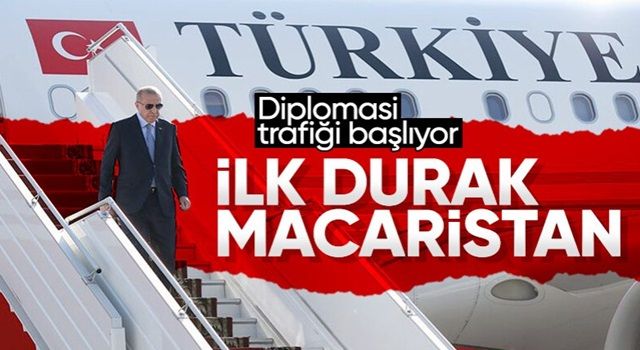 Cumhurbaşkanı Erdoğan yarın Macaristan'a gidecek