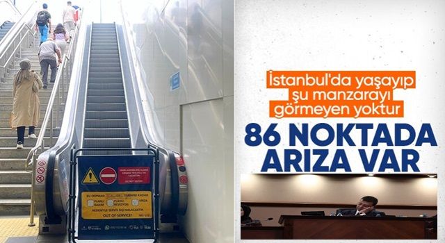 İstanbul'da 86 noktada metro ve metrobüs hatlarında arıza var