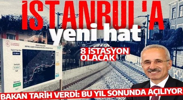 Sirkeci-Kazlıçeşme hattı ne zaman açılacak? Bakan Uraloğlu tarih verdi