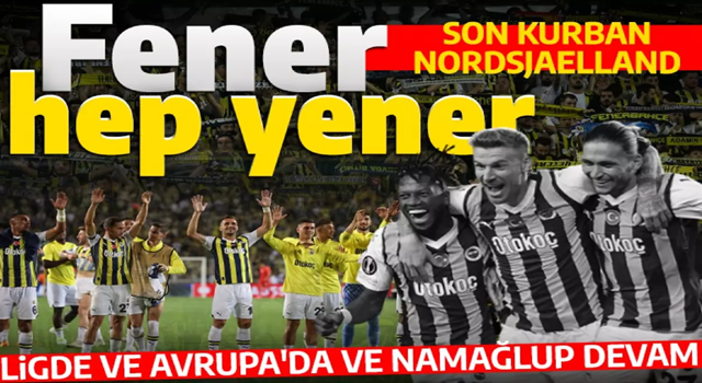 Fenerbahçe'den gruplara iyi başlangıç