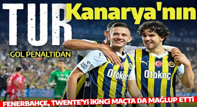 Tur Kanarya'nın: Fenerbahçe Hollanda'da tek golle galip