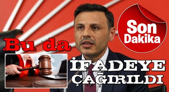 CHP İstanbul İl Başkanı Özgür Çelik hakkında soruşturma