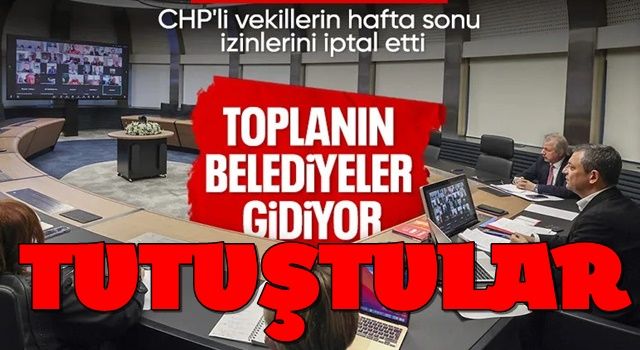 CHP MYK toplandı : Gündem gözaltılar
