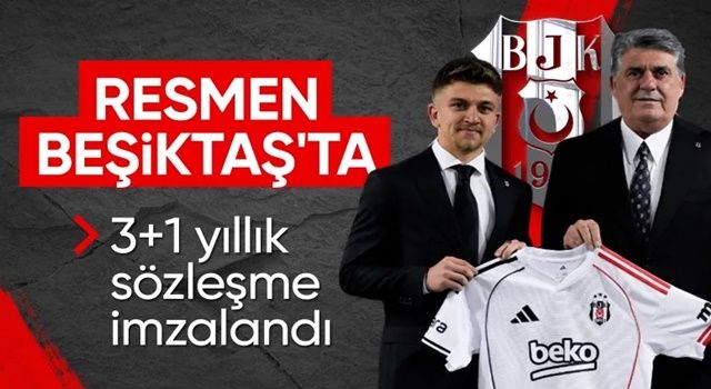 Beşiktaş, Rıdvan Yılmaz'la sözleşme imzaladı