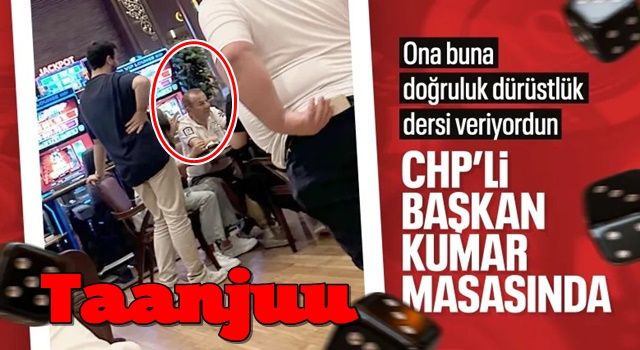 Tanju Özcan'ın kumarhanede çekilmiş fotoğrafı ortaya çıktı