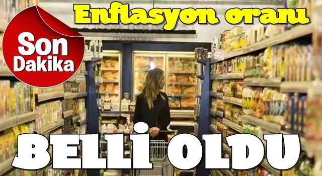 Son dakika... Enflasyon oranı belli oldu! TÜFE aylık %2,04 arttı...