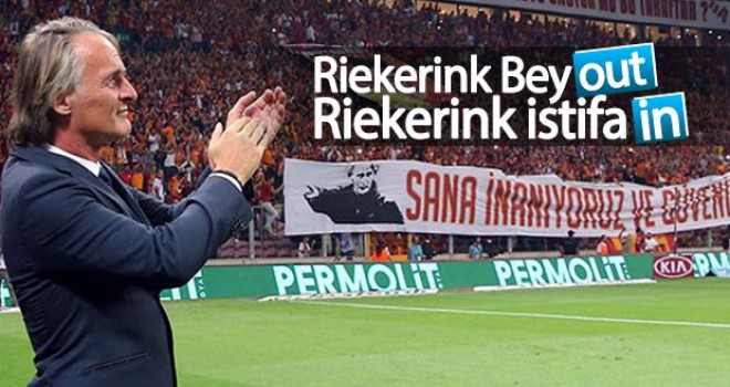 Riekerink için istifa sesleri