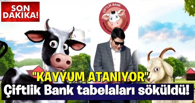 Çiftlik Bank tabelaları söküldü! Kayyum atanıyor..