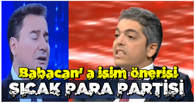 Canlı yayında olay sözler! O partiden Ali Babacan'a isim önerisi