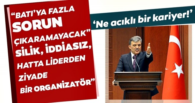 Lider güçlü olmasa da olur hatta hiç olmasa ne iyi olur!